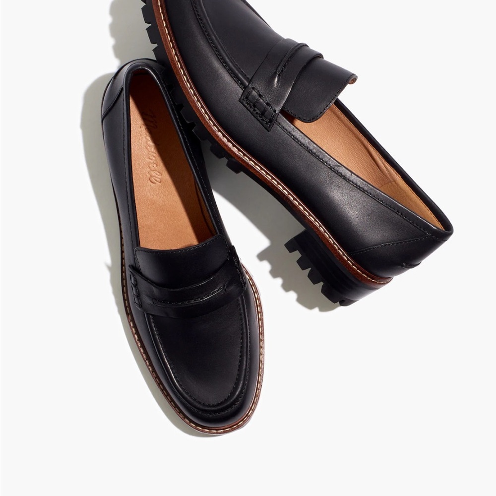 Madewell Corinne Lugsole Loafer- Black